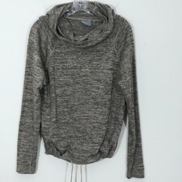ATHLETA S Blissful Hoodie Sweatshirt Cowl Neck - Picture 3 of 8